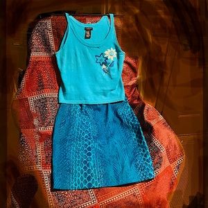 Jane Doe Outfit (Sold as a set) (Skirt “Express”)